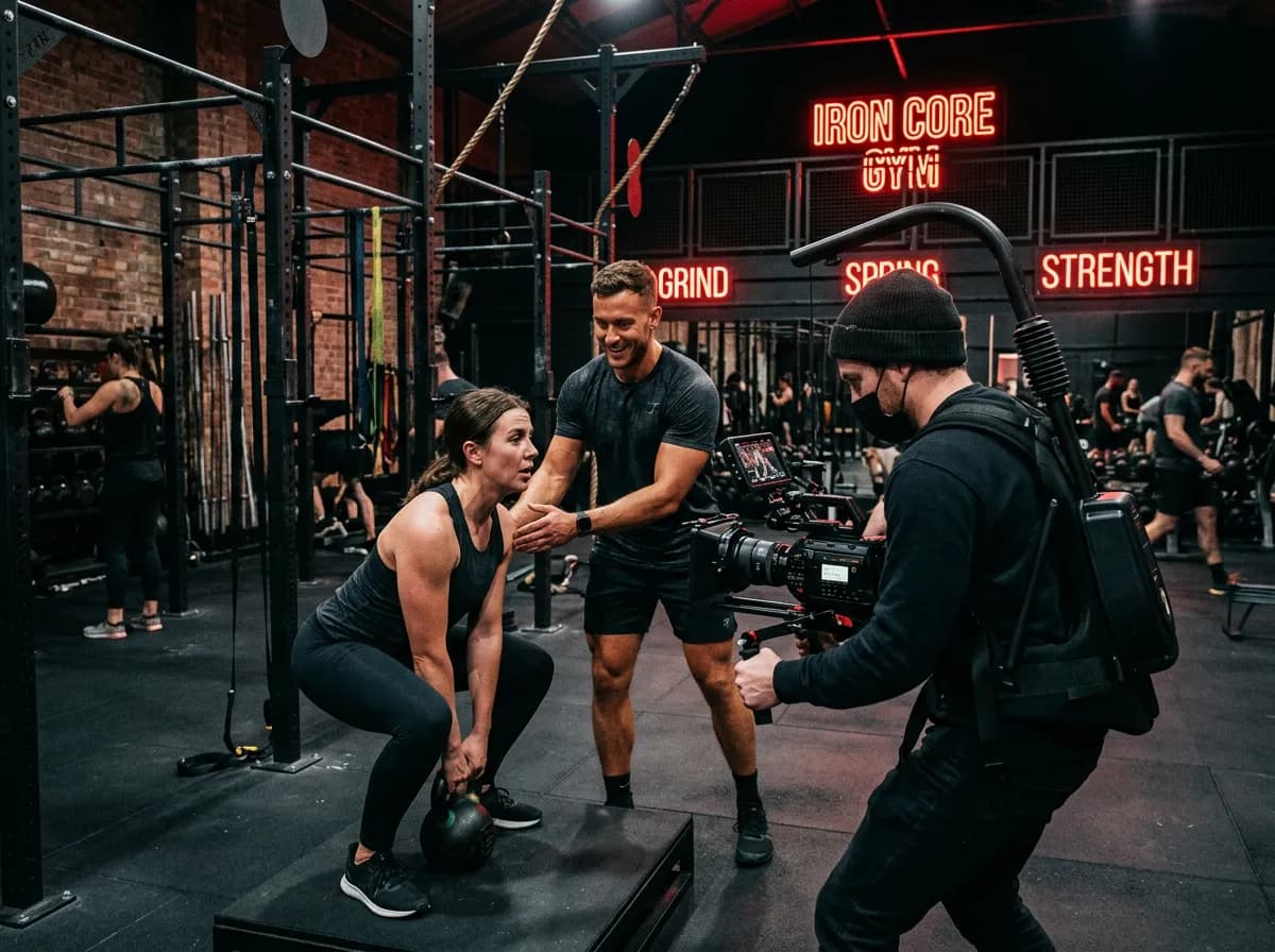 Social Content — Fitness Studio